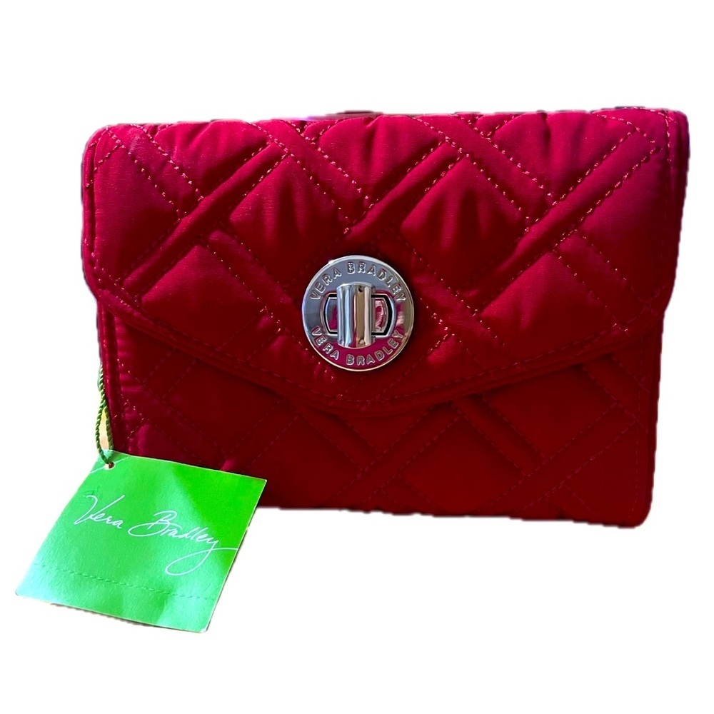 Vera Bradley Your Turn Smartphone Wallet, Tango Red